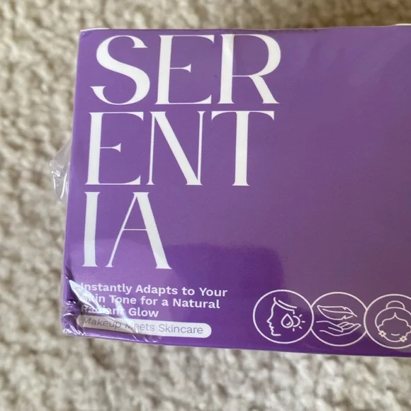 NEW IN BOX - SERENTIA AIR CUSHIONED BB CREAM FOUNDATION - WARM HONEY - Picture 3 of 8